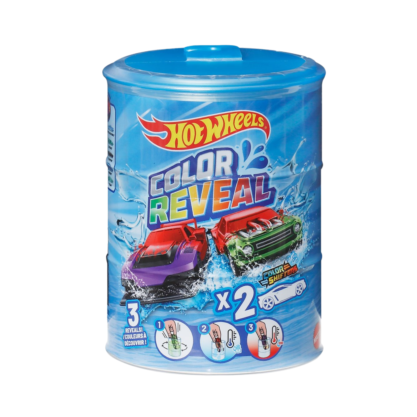 Hot Wheels Color Reveal Vehicle 2 Pack Mystery Cars Set