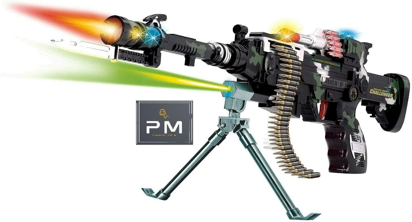 Combat 3 Army Commando 22 Inch Light and Sound Pretend Play Toy