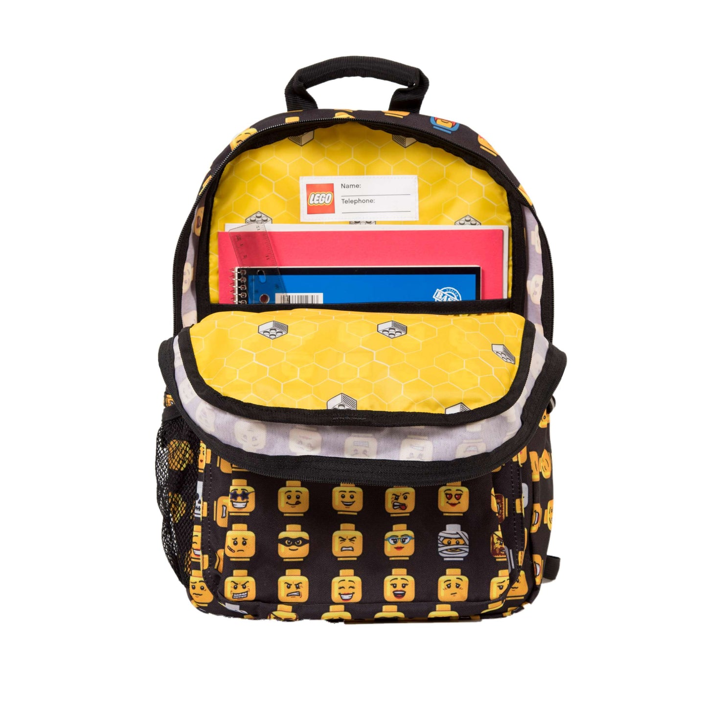 LEGO Minifigure Heads Insulated Lunch Bag