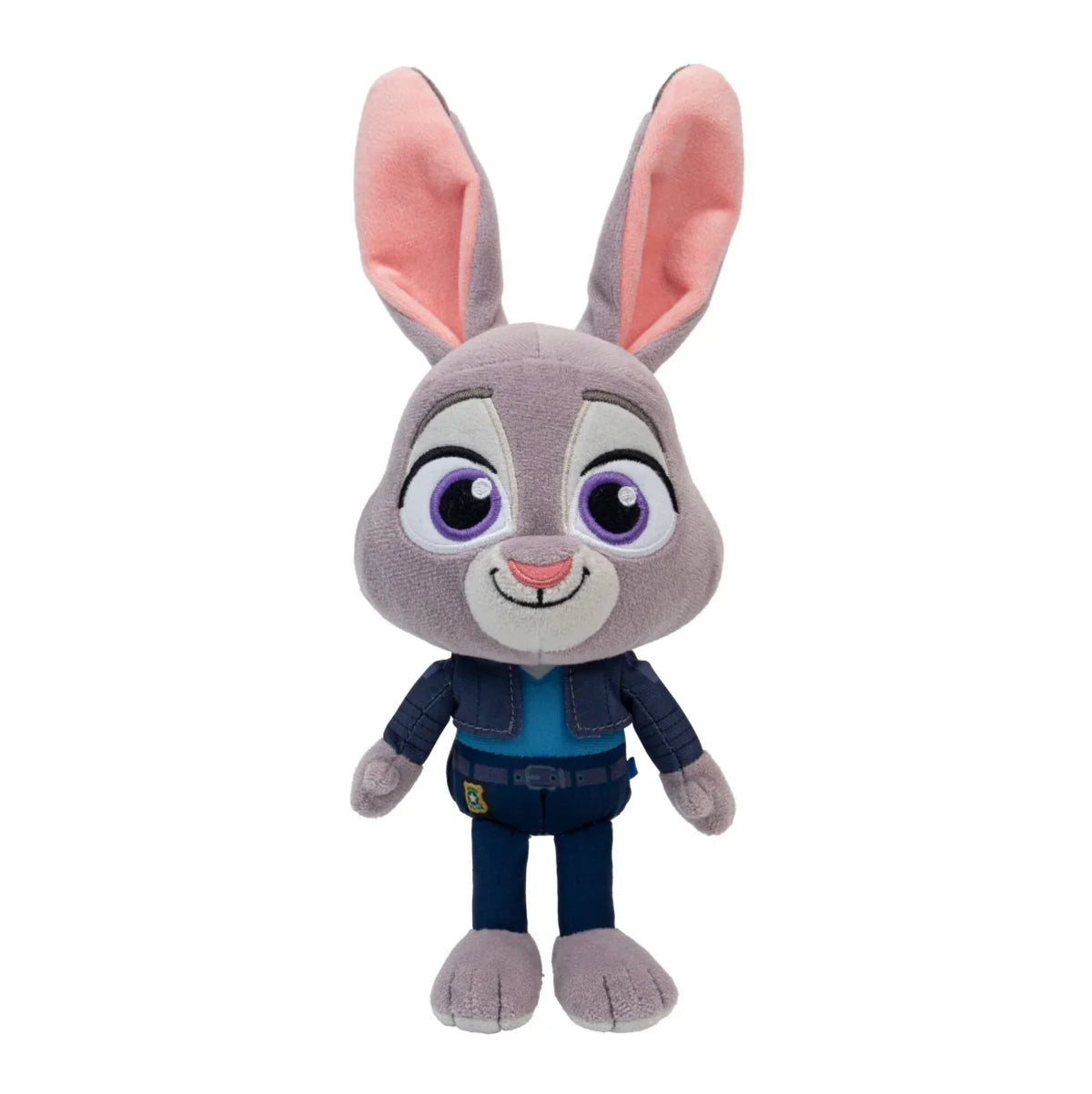 Disney Zootopia Judy Hopps 6-Inch Plush Toy – Soft Police Officer Character Plush for Kids and Collectors