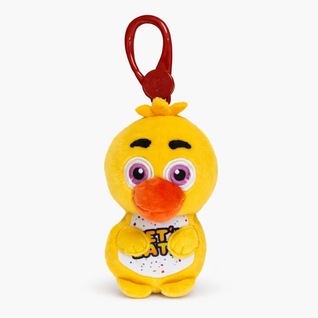 Jazwares Five Nights at Freddy’s Chica 4 Inch Clip-On Mini Plush