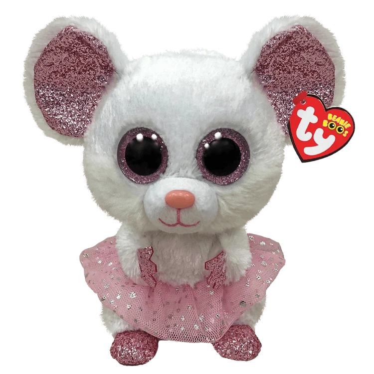 Nina White Ballerina Mouse