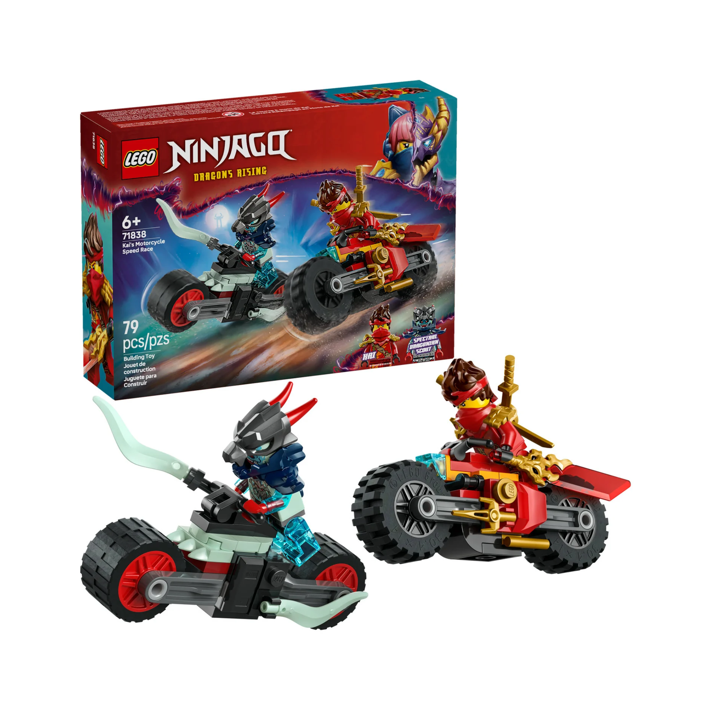 LEGO 71838 NINJAGO Kai's Ninja Climber Mech Building Toy