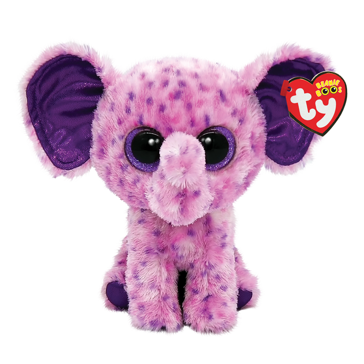 Eva Pink Speckled Elephant
