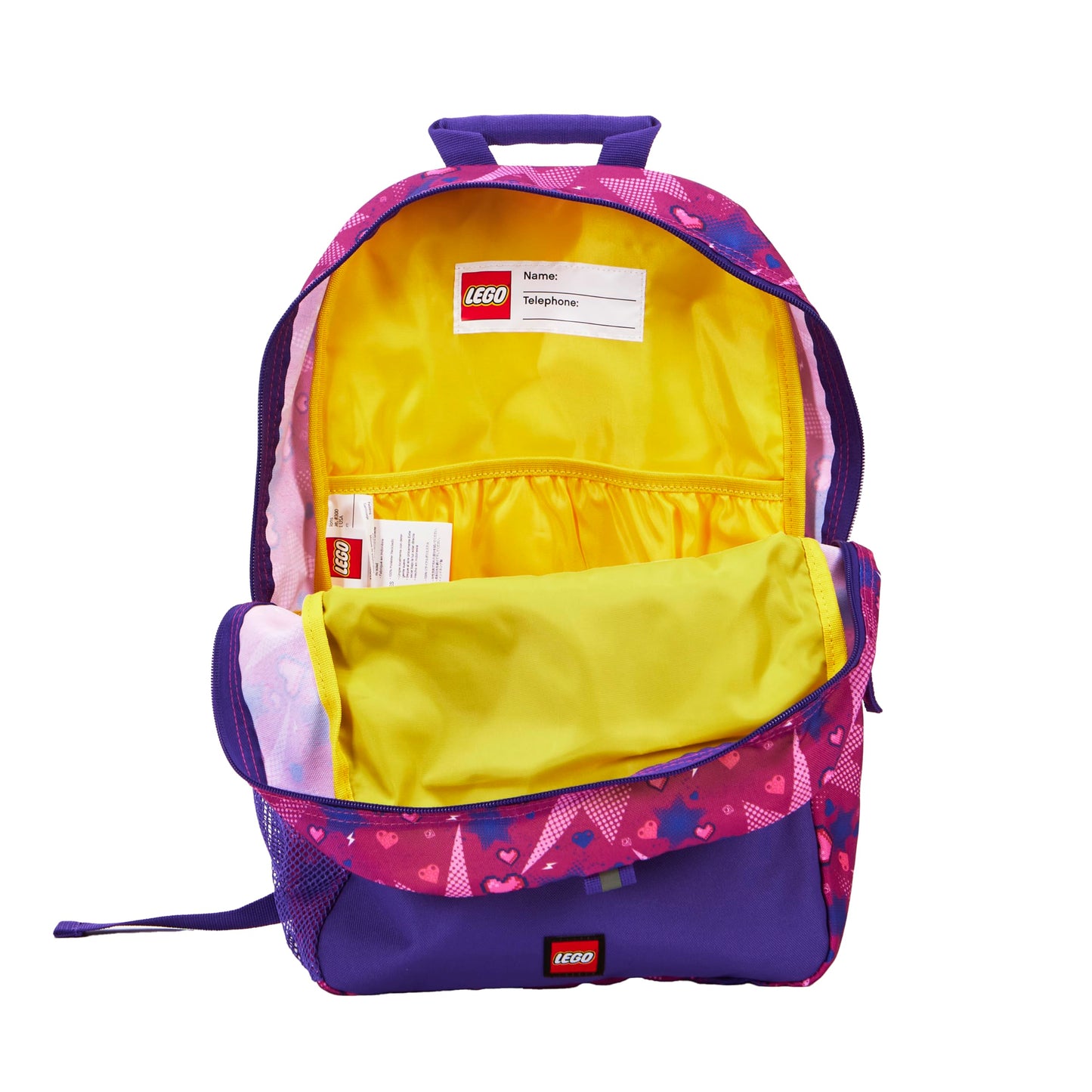 LEGO 16 Inch Character Butterfly Girl Kids School Backpack