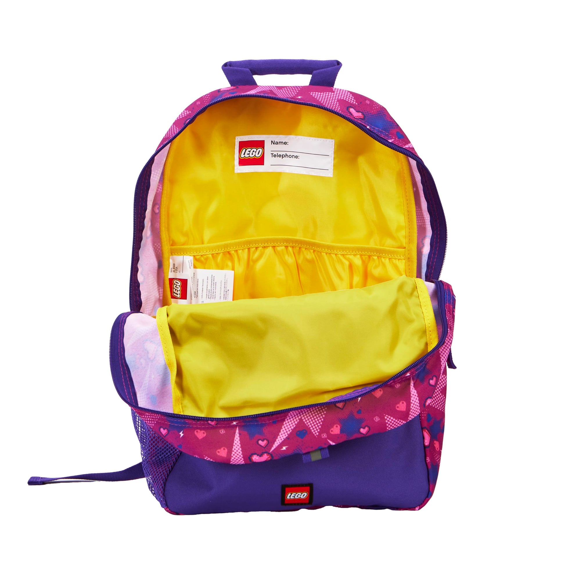 LEGO 16 Inch Character Butterfly Girl Kids School Backpack