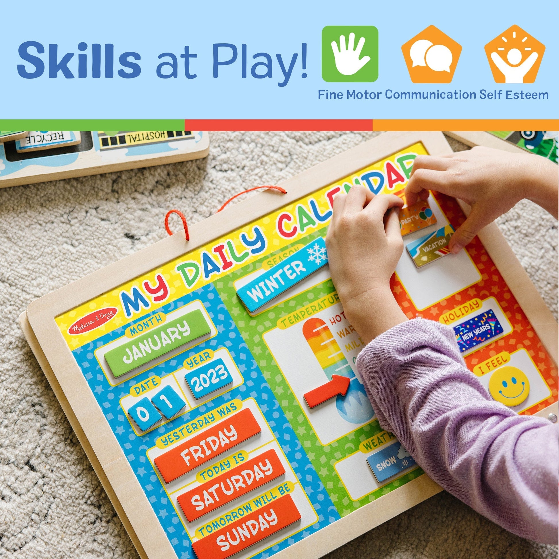 Melissa and Doug Daily Routine and Responsibility Bundle