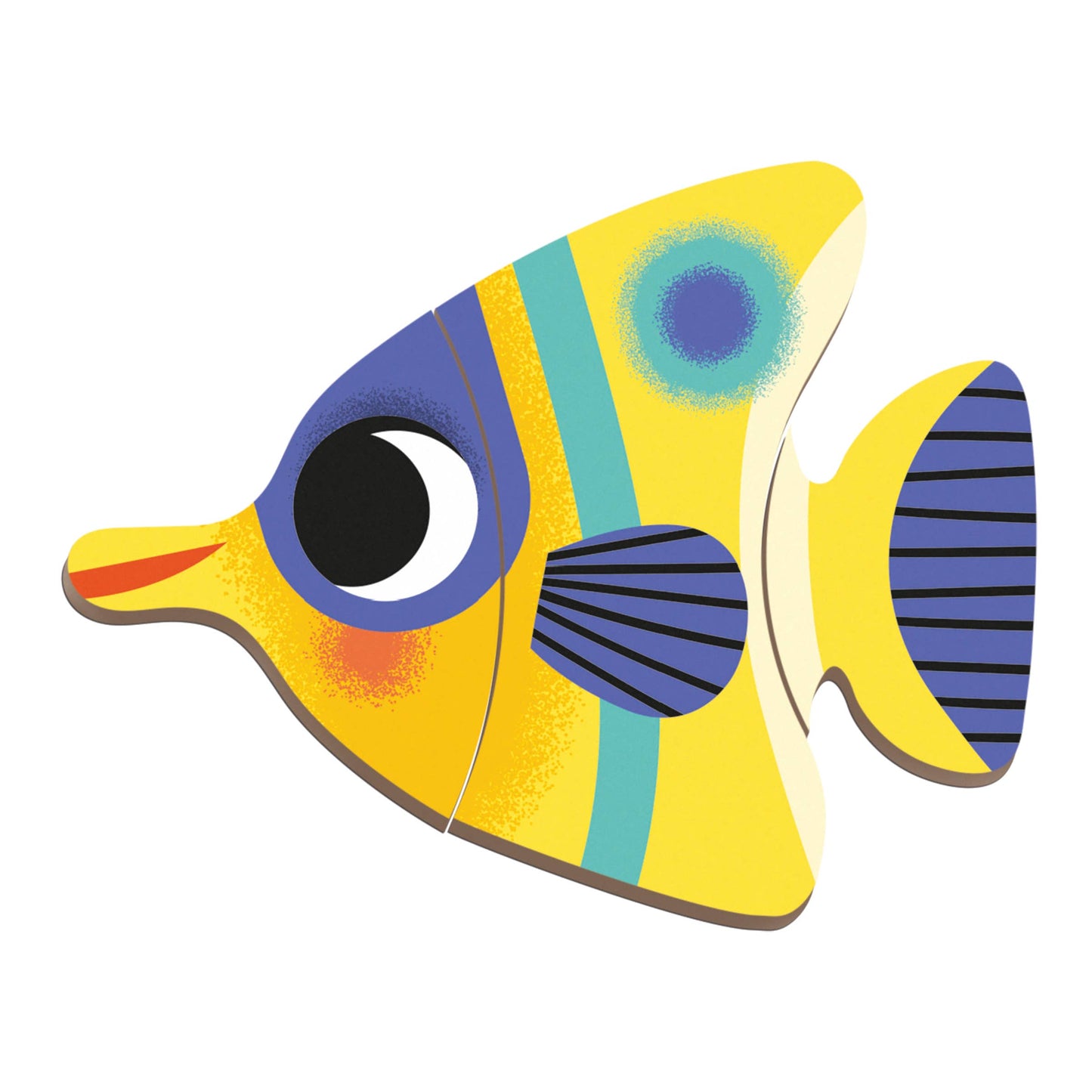 Janod Tropical Fish Magneti'Book Magnetic Educational Game – 30 Magnets