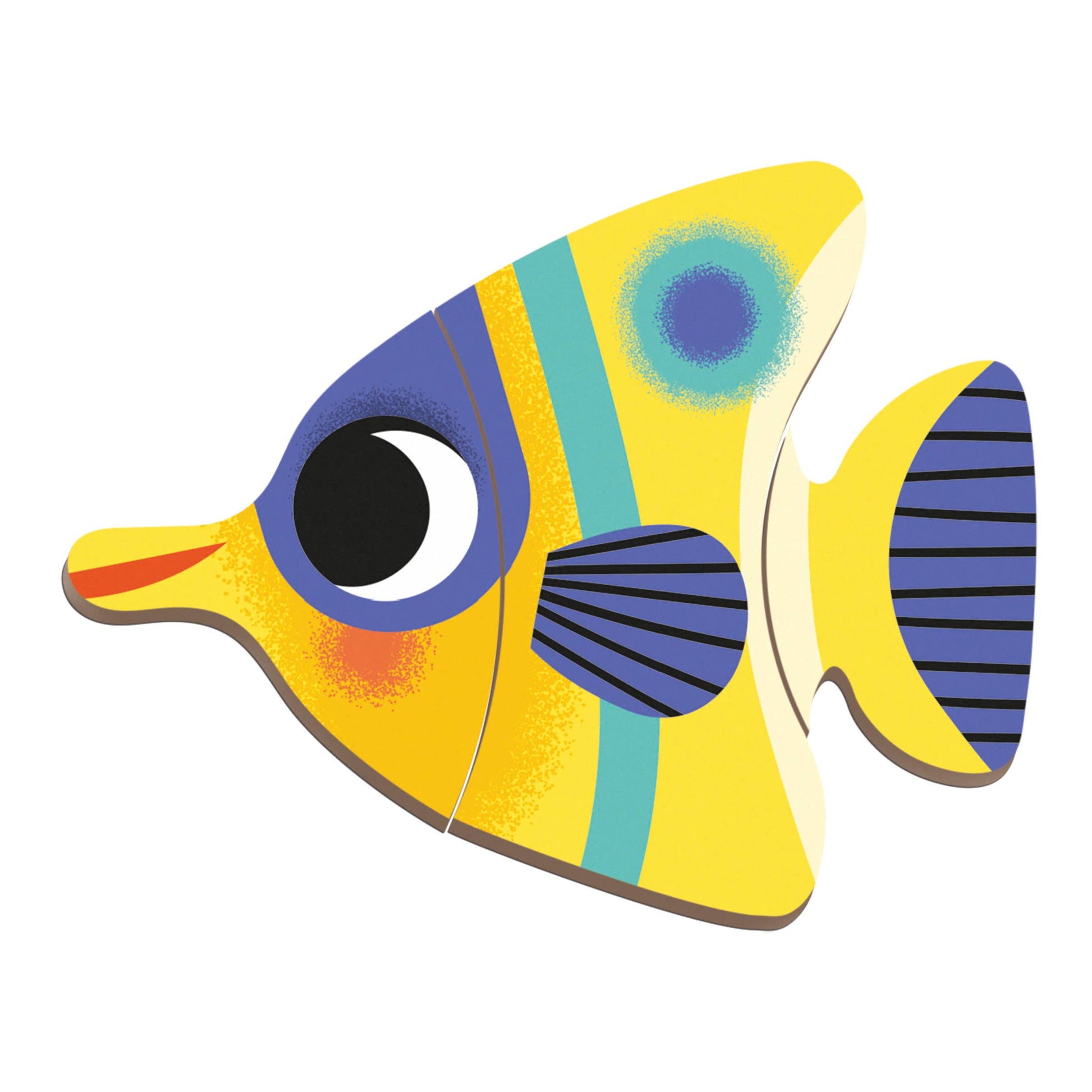 Janod Tropical Fish Magneti'Book Magnetic Educational Game – 30 Magnets