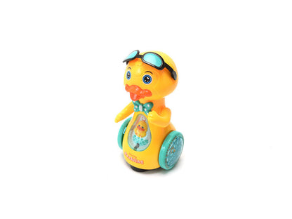 B/O Duck – Battery Operated Walking Duck Toy with Steam Effect, Music & Lights