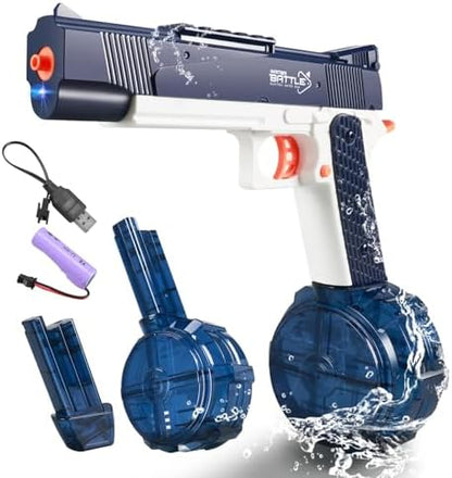 Snowall Electric Water Gun 35 Foot Range Pink or Blue Outdoor Toy