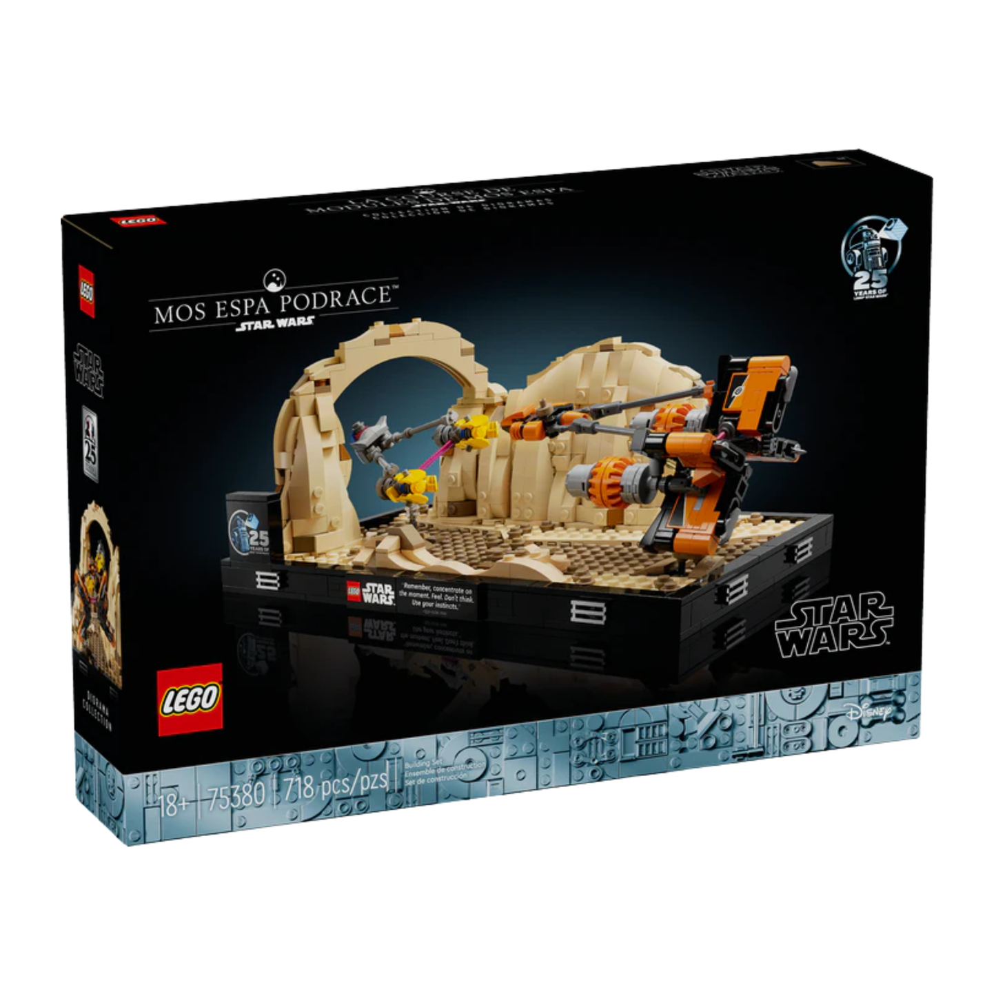 LEGO 75380 Star Wars Mos Espa Podrace Diorama Building Set