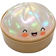 Glitter Dumpling Squishy Squeeze Toy with Steamer Mystery Color