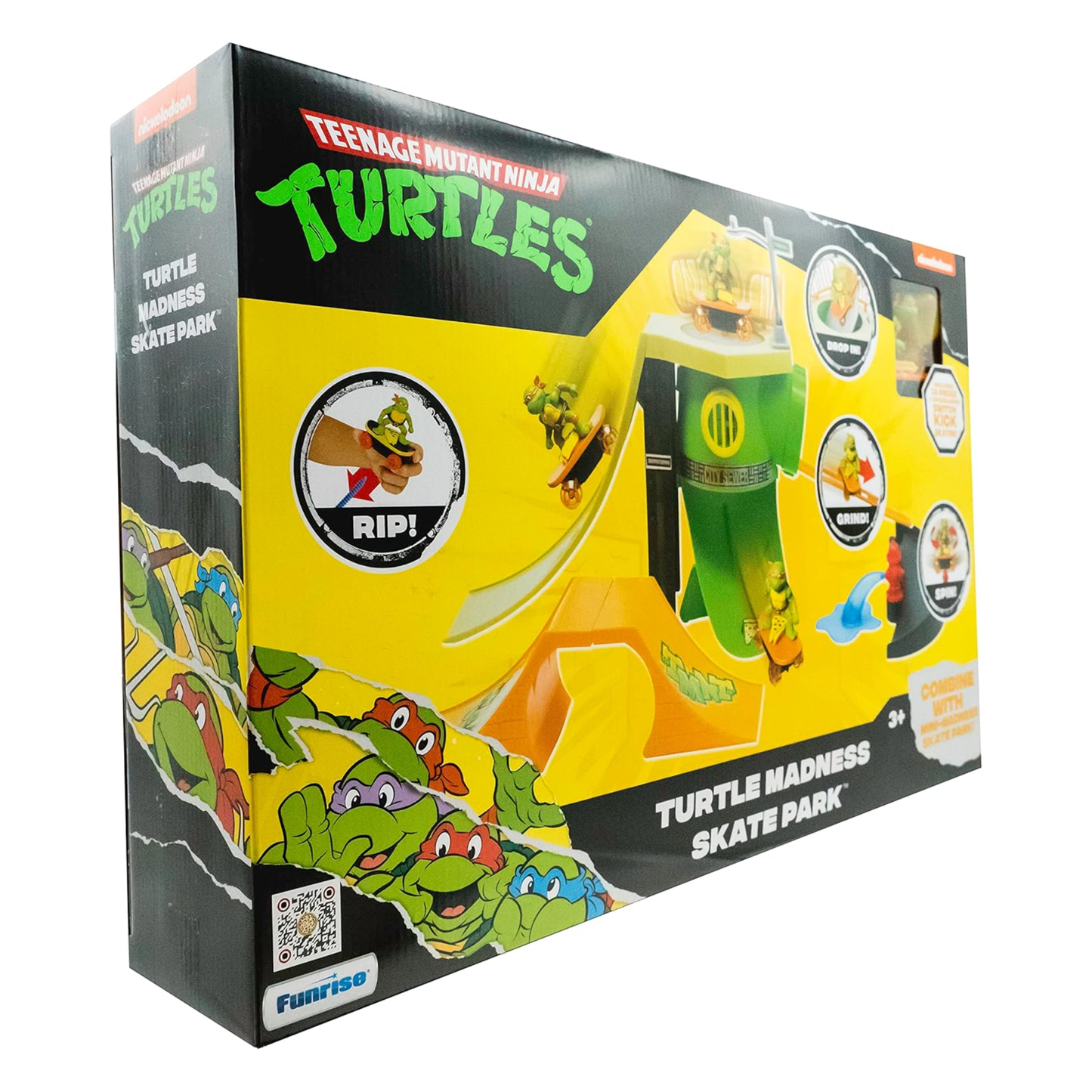 Teenage Mutant Ninja Turtles Turtle Madness Skate Park Playset