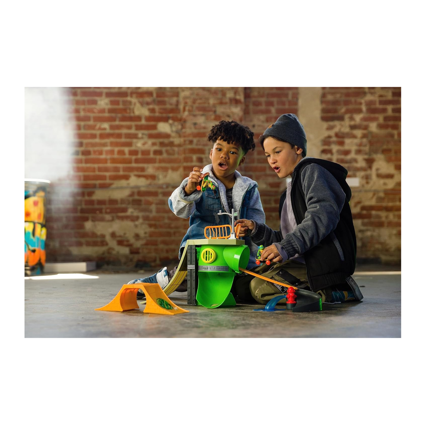Teenage Mutant Ninja Turtles Turtle Madness Skate Park Playset