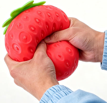 Strawberry Slow Rising Squishy Stress Relief Toy 1.5 inches