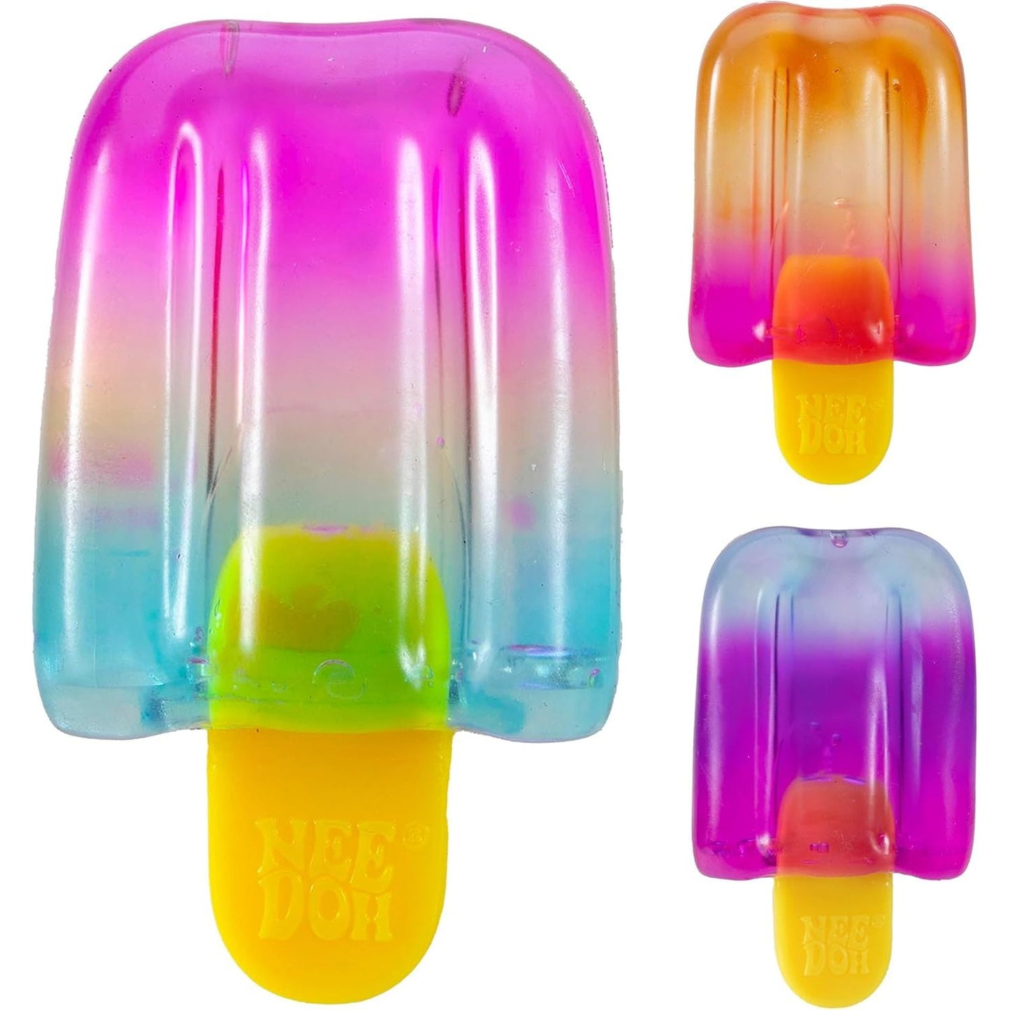 Nee Doh Nice-Sicle 3.5 Inch Squish Ball Fidget Toy