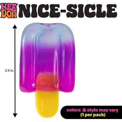Nee Doh Nice-Sicle 3.5 Inch Squish Ball Fidget Toy