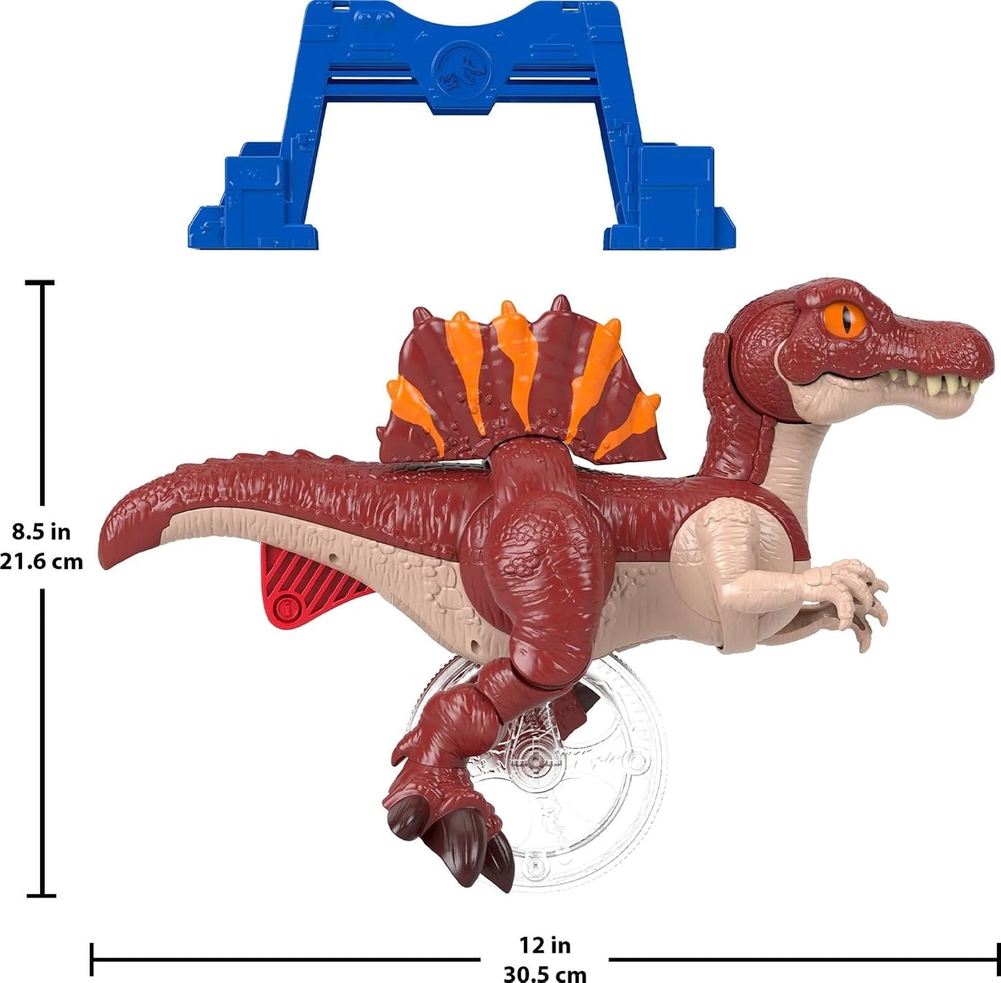 Fisher-Price Imaginext Jurassic World Sprinting Spinosaurus 9 Inch Figure