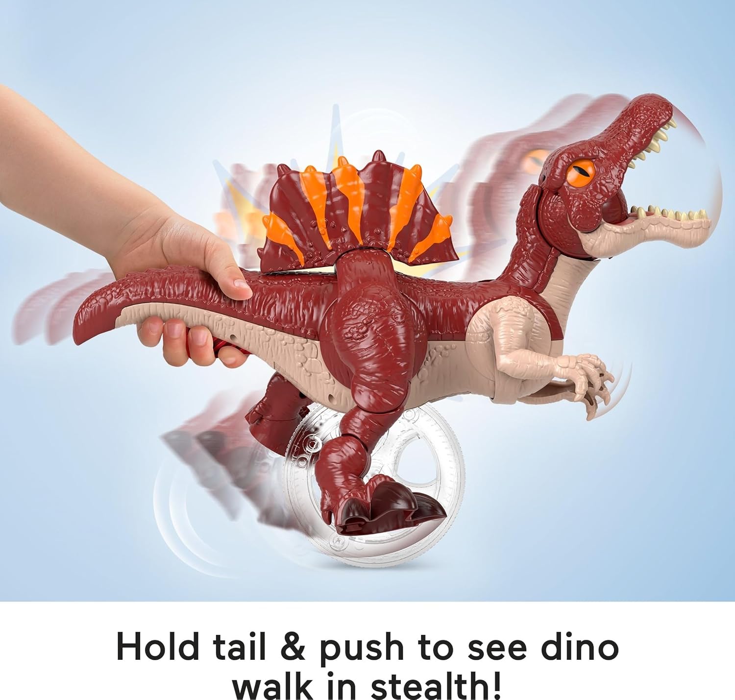 Fisher-Price Imaginext Jurassic World Sprinting Spinosaurus 9 Inch Figure