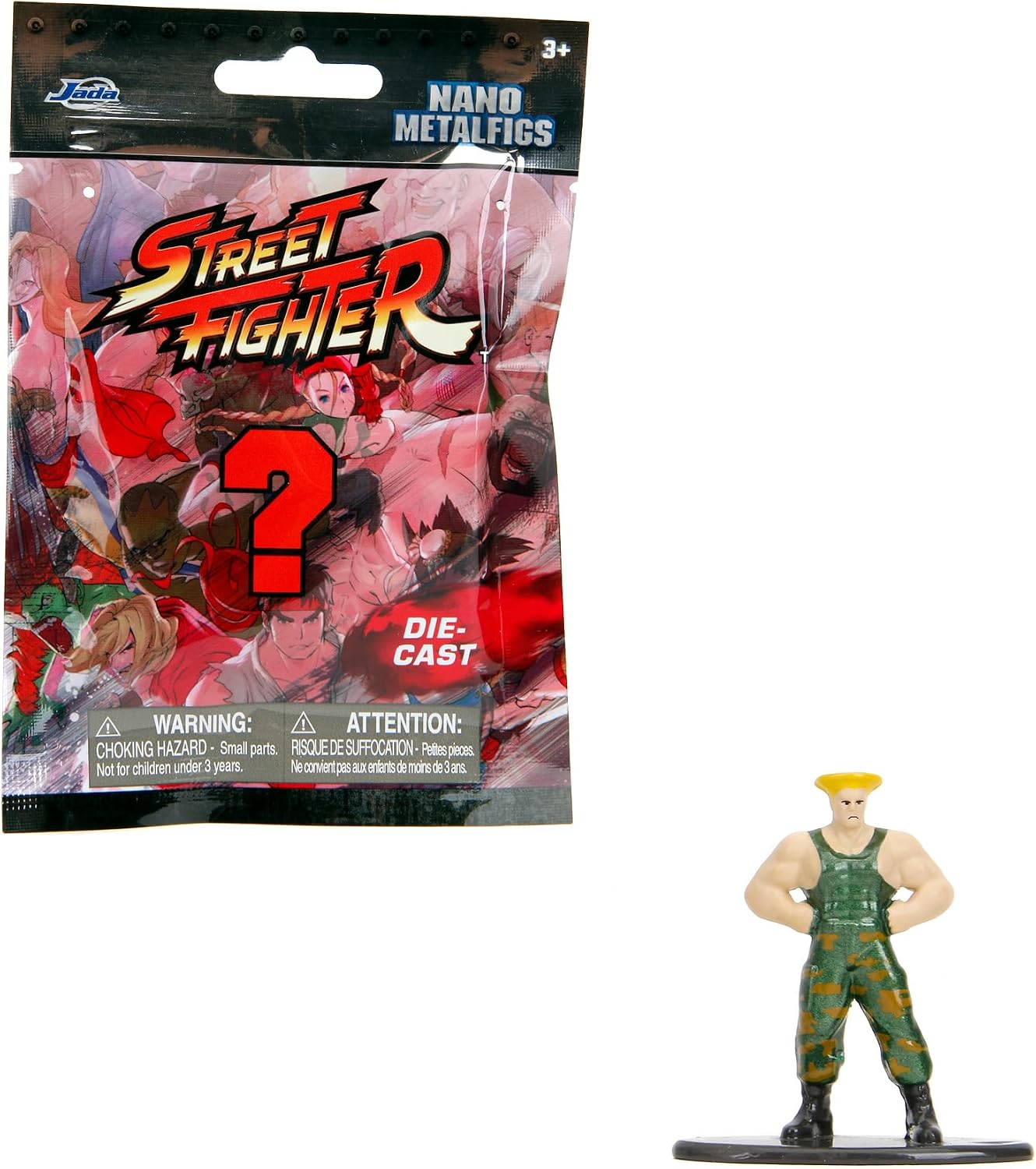 Jada Toys 1.6 Inch Street Fighter Mystery Nano Metal Figure