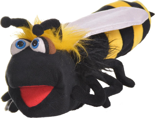 Biz Bumble Bee Hand Puppet 14 Inches Plush Bee Puppet for Kids