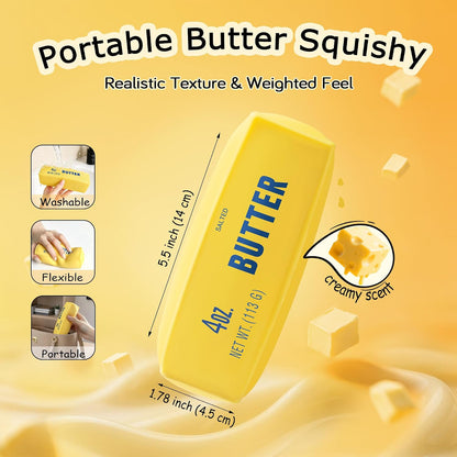 Butter Squishy Slow Rising Stress Relief Toy 4 oz