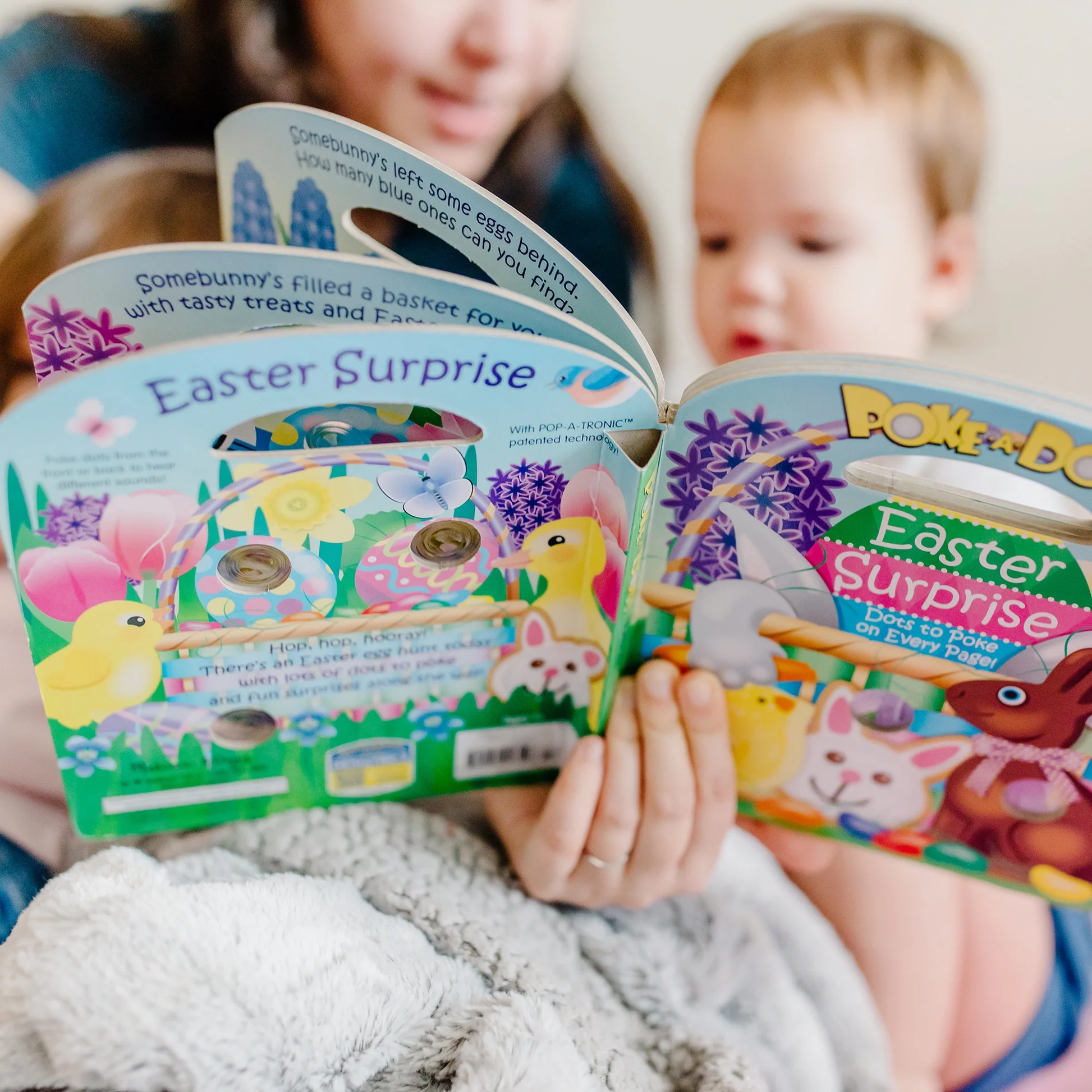 Melissa and Doug Poke a Dot Easter Surprise Interactive Board Book
