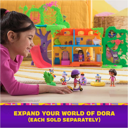 Spin Master Dora Explore and Play 3 Foot Rainforest Casita Playset