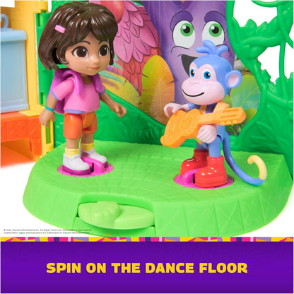 Spin Master Dora Explore and Play 3 Foot Rainforest Casita Playset