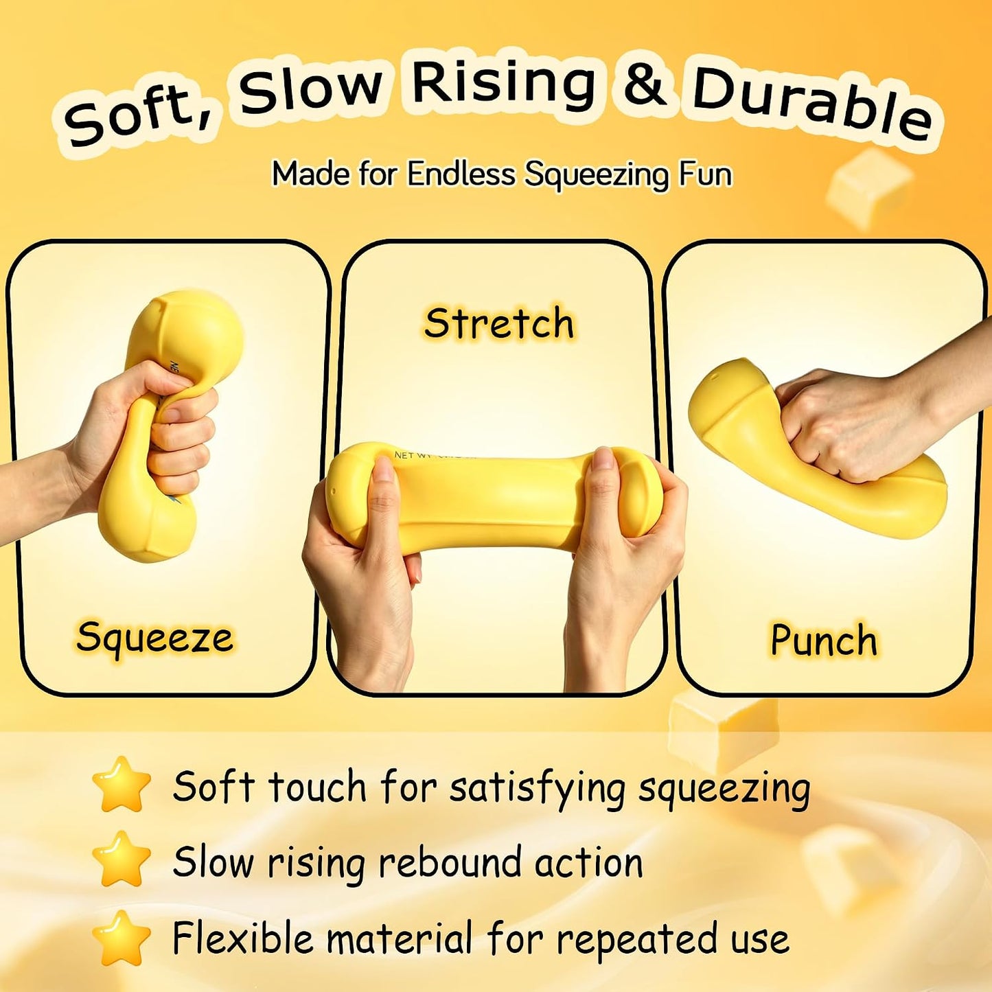 Butter Squishy Slow Rising Stress Relief Toy 4 oz
