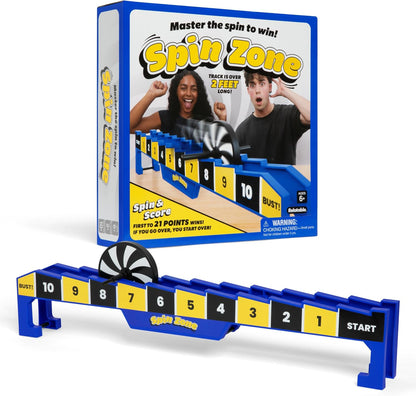 Relatable Spin Zone 21-Point Spinner Track Game