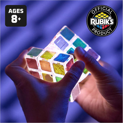 Rubik's Pulse Cube 3x3 Light-Up Electronic Puzzle Game