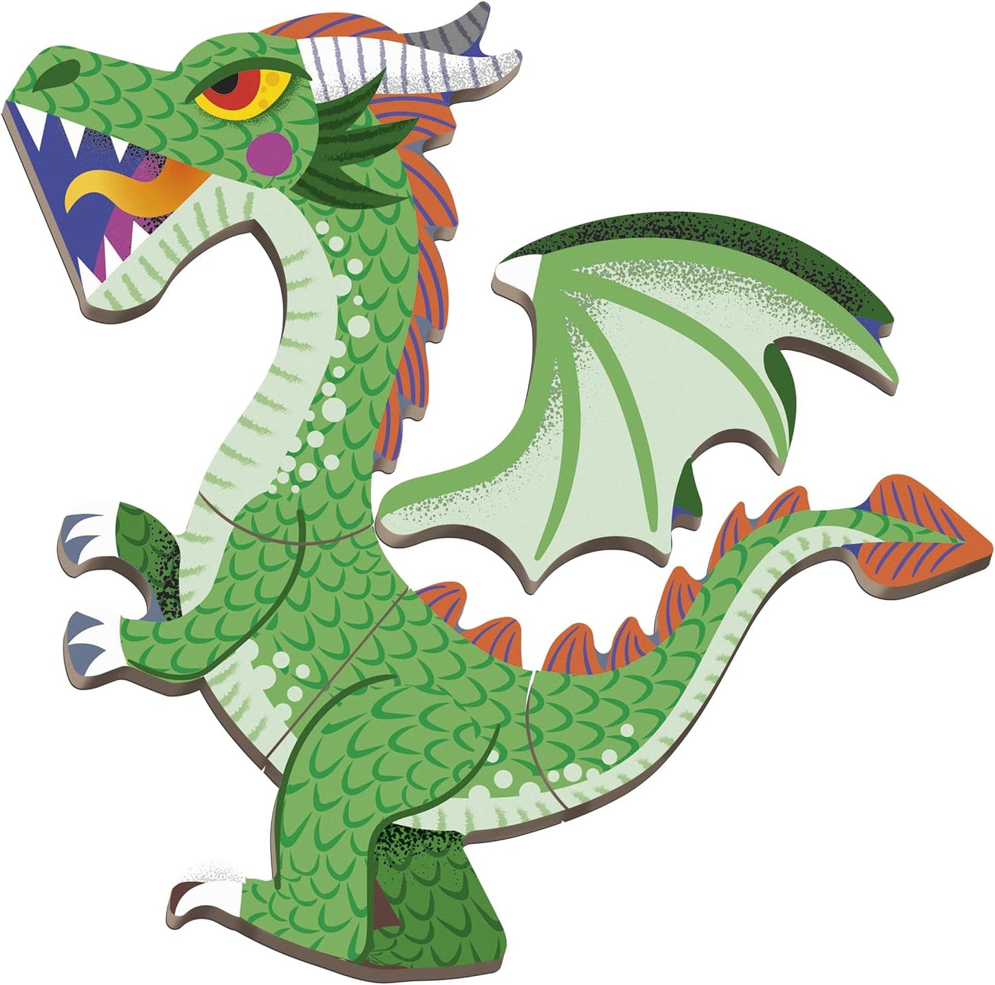 Janod Magneti'Book Dragons Magnetic Educational Game – 53 Magnets