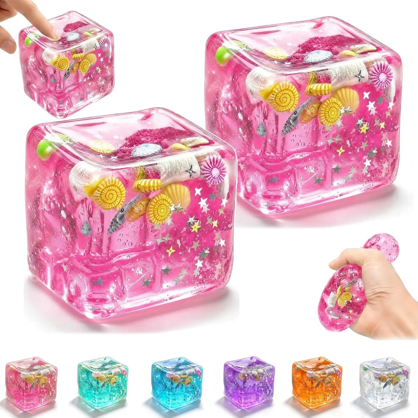 3-Inch Cheese Squishy Slow Rising TPR Sensory Fidget Toy