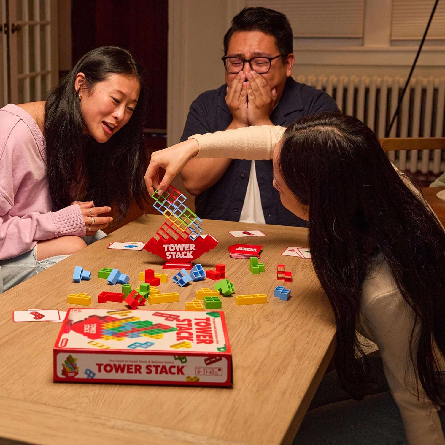 Relatable Tower Stack Family Building & Stacking Game