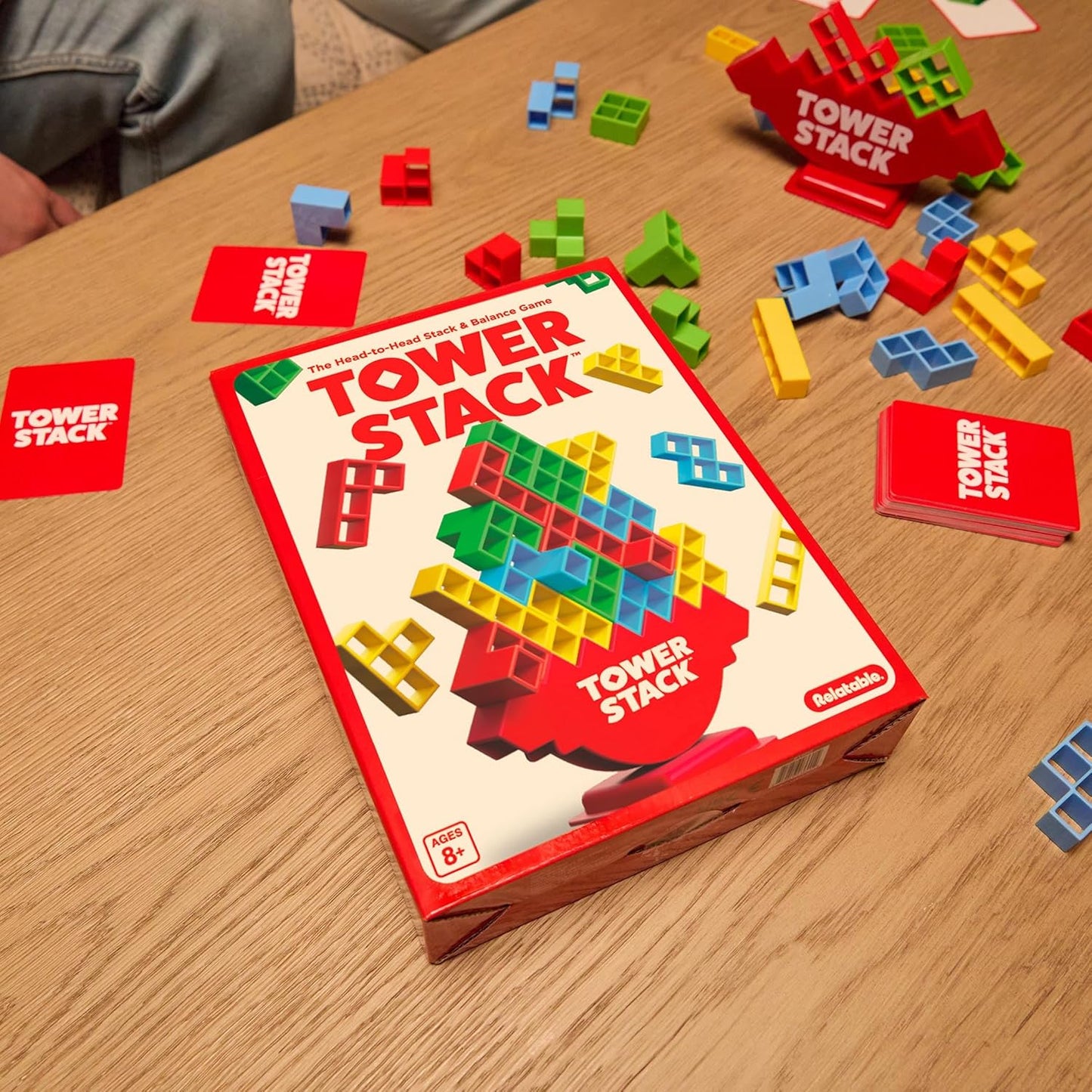 Relatable Tower Stack Family Building & Stacking Game
