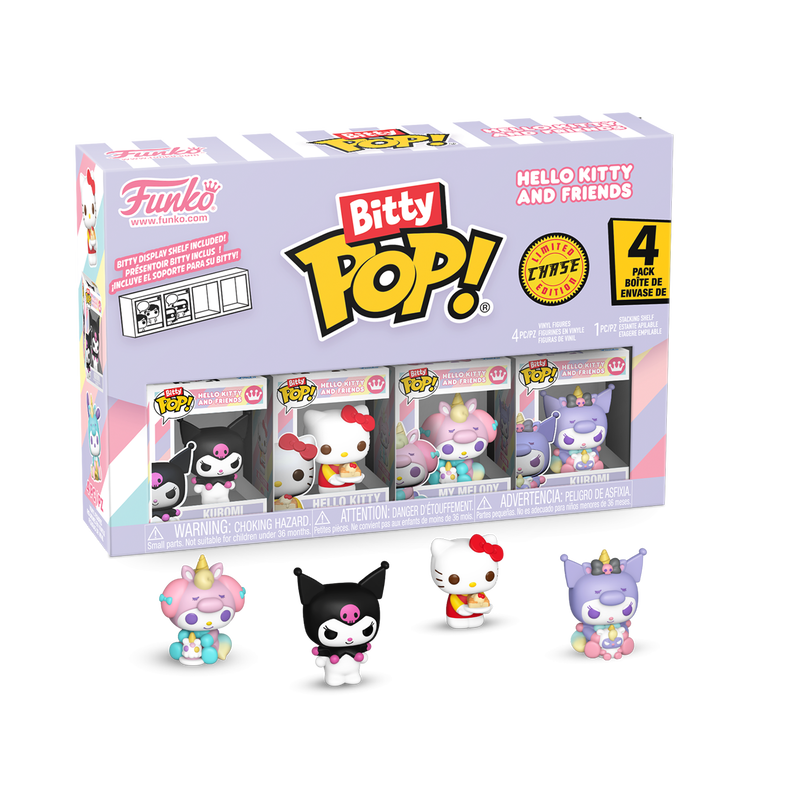 Funko Bitty Pop Hello Kitty and Friends Series 3 4-Pack Vinyl Figures