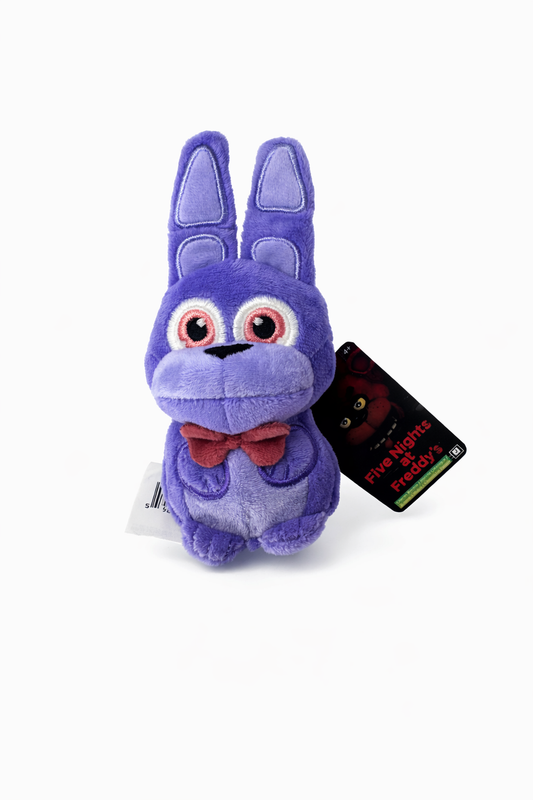Five Nights at Freddy’s Bonnie 4-Inch Plush Toy – Soft Purple Bunny Character Plush for Kids and Collectors