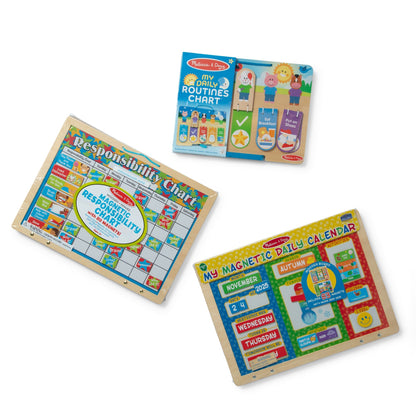 Melissa and Doug Daily Routine and Responsibility Bundle