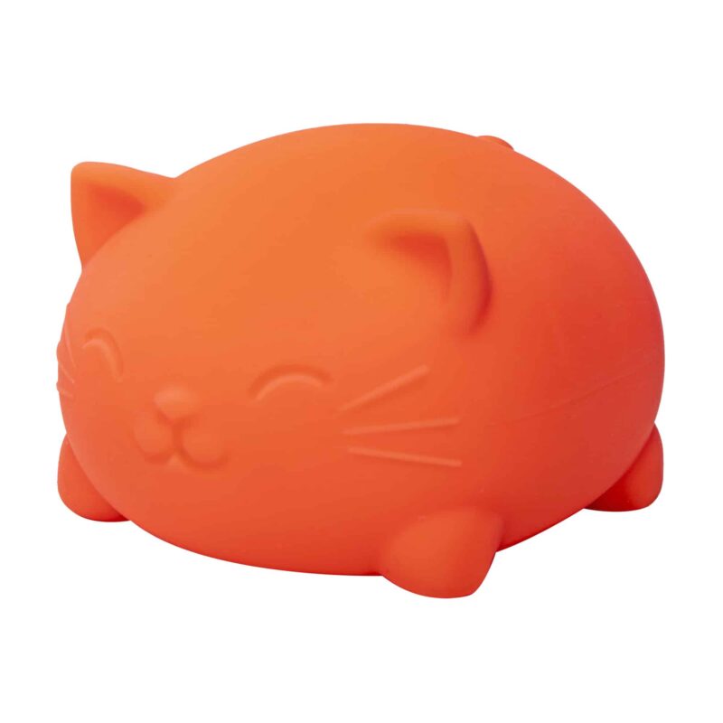 Nee Doh Super Cool Cats 4.5 Inch Squish Ball Fidget Toy - Choose Your Color