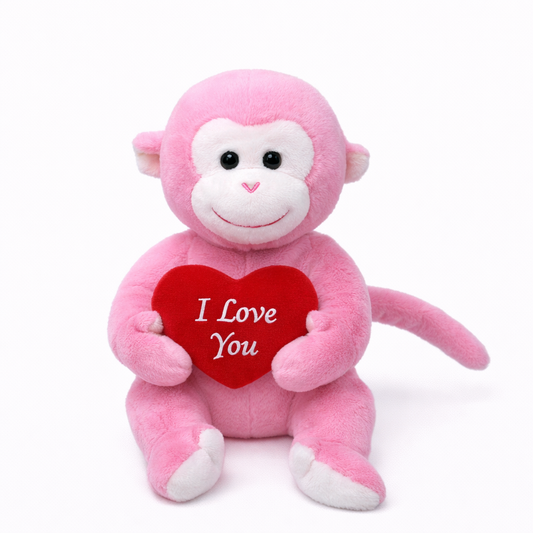TY Cherub 6 Inch Valentine Plush Toy with I Love You Heart