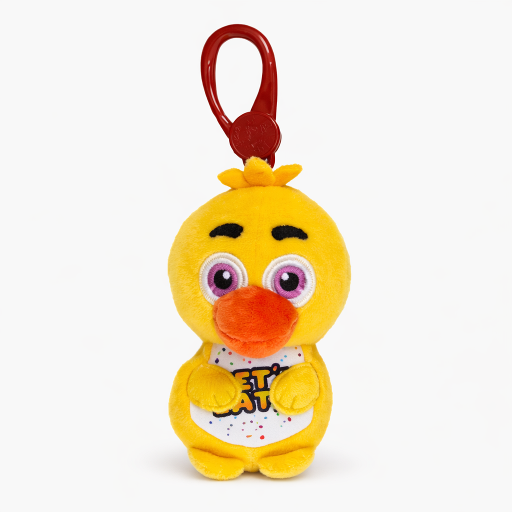 Jazwares Five Nights at Freddy’s Chica 4 Inch Clip-On Mini Plush