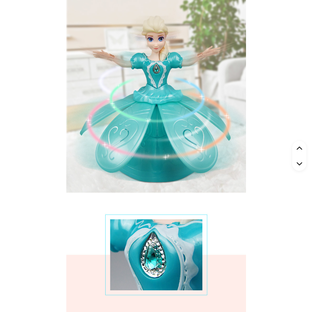 Dress Girls Musical Dancing Doll