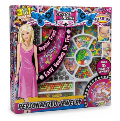 DIY Crystal Beads Jewelry Making Kit for Kids