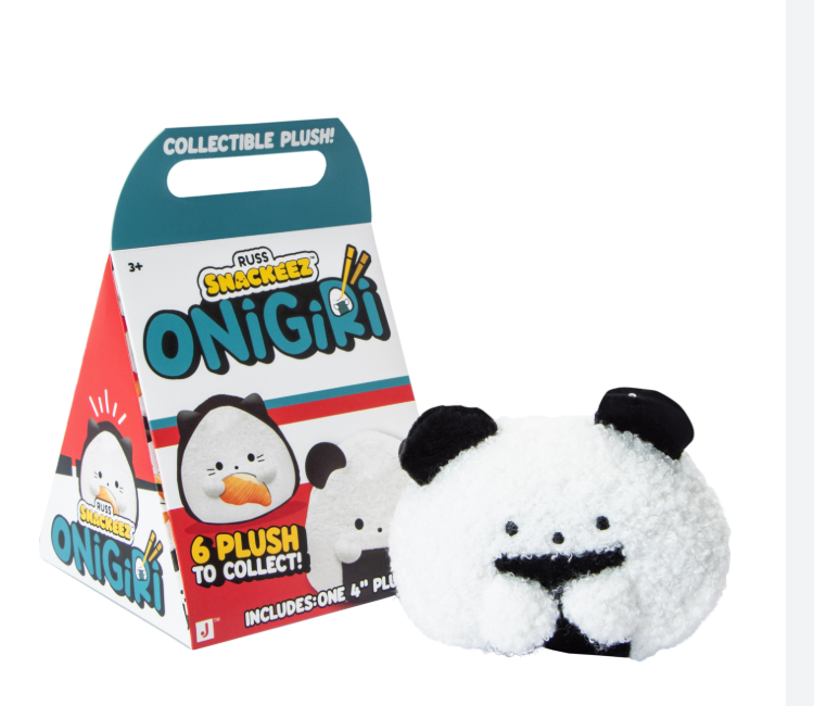 Russ Snackeez™ Onigiri Blind Bag Plush Toy
