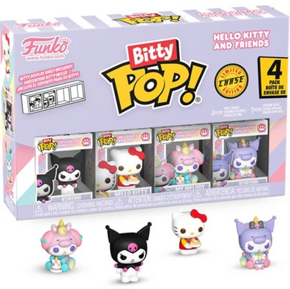 Funko Bitty Pop Hello Kitty and Friends Series 3 4-Pack Vinyl Figures