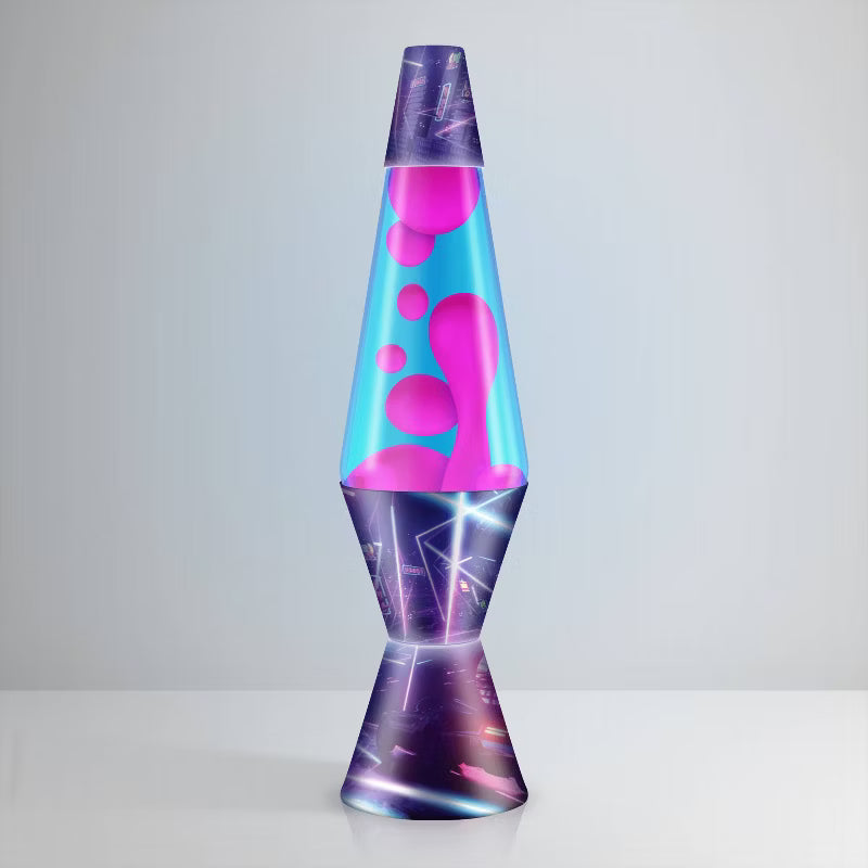Schylling LAVA Lamp Electric Pink Purple Motion Lamp 14.5 Inch