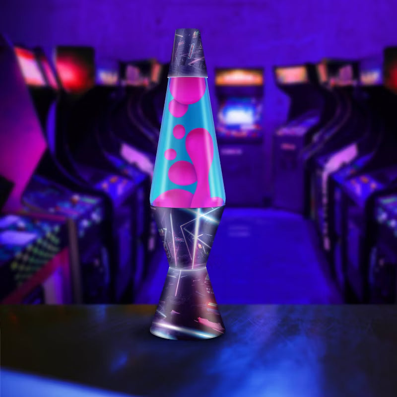 Schylling LAVA Lamp Electric Pink Purple Motion Lamp 14.5 Inch