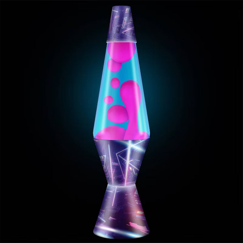 Schylling LAVA Lamp Electric Pink Purple Motion Lamp 14.5 Inch